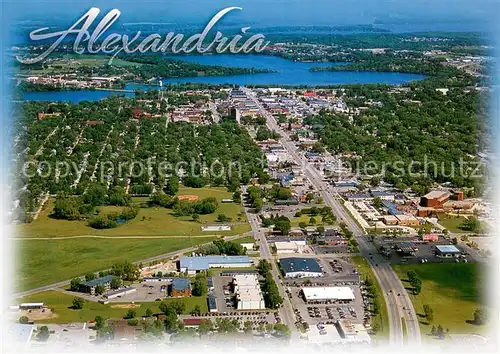 AK / Ansichtskarte Alexandria_Minnesota Aerial view Alexandria_Minnesota