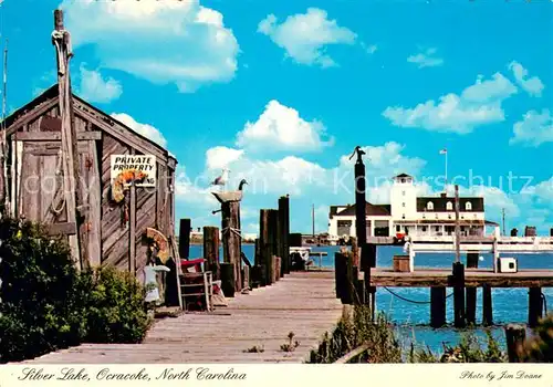 AK / Ansichtskarte Ocracoke_North_Carolina Silver Lake 