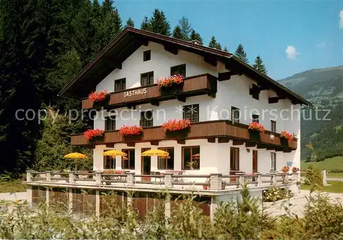 AK / Ansichtskarte Aschau_Zillertal Gasthaus Krapfenhaeusl Aussenansicht Aschau_Zillertal