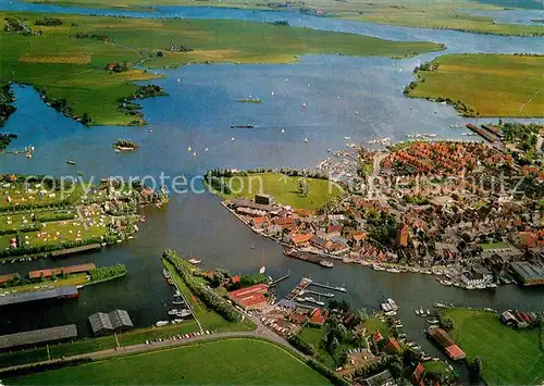 AK / Ansichtskarte Meren Fliegeraufnahme Meren