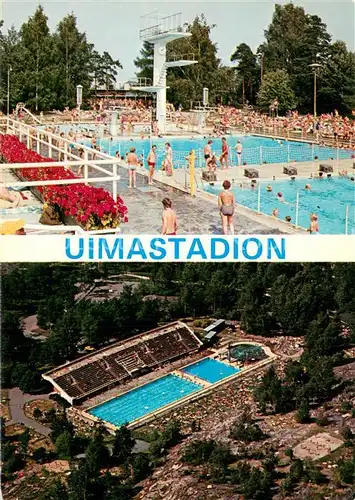 AK / Ansichtskarte Helsinki Schwimmstadion Helsinki