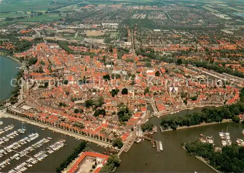 AK / Ansichtskarte Hoorn Fliegeraufnahme Panorama Hoorn