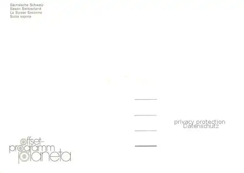 AK / Ansichtskarte Saechsische_Schweiz Panorama Saechsische Schweiz