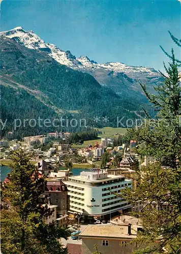 AK / Ansichtskarte St_Moritz_Bad_GR Chrystal Hotel St_Moritz_Bad_GR