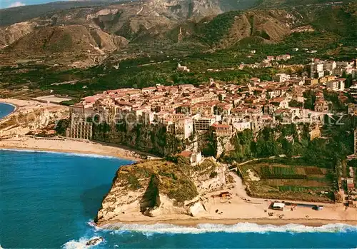 AK / Ansichtskarte Tropea Fliegeraufnahme Panorama Tropea