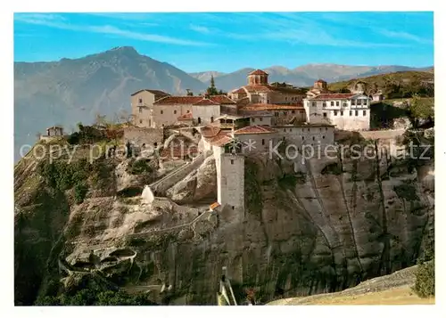 AK / Ansichtskarte Meteora_Monastero_Metamorphoris_Greece Metamorphosis Kloster 