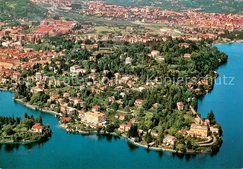AK / Ansichtskarte Pallanza_Italia Punta Castagnola Fliegeraufnahme 