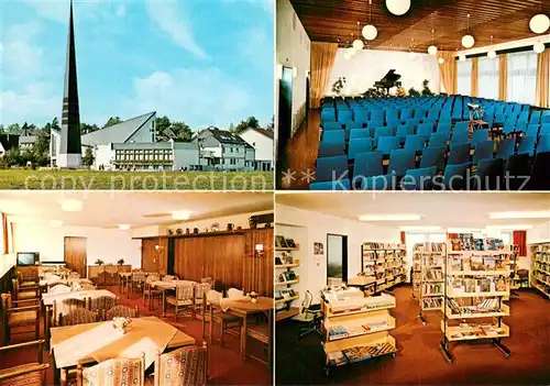 AK / Ansichtskarte Bad_Woerishofen Ev Erloeserkirche mit Gemeindezentrum und Buecherei Bad_Woerishofen