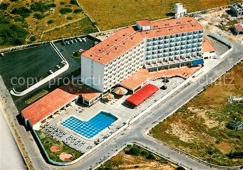 AK / Ansichtskarte Menorca_Islas_Baleares_ES Hotel San Luis Fliegeraufnahme 