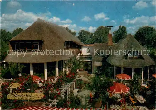 AK / Ansichtskarte Scharbeutz_Ostseebad Florida Ferienparadies Palmen Cafe Bungalowhotel Scharbeutz_Ostseebad