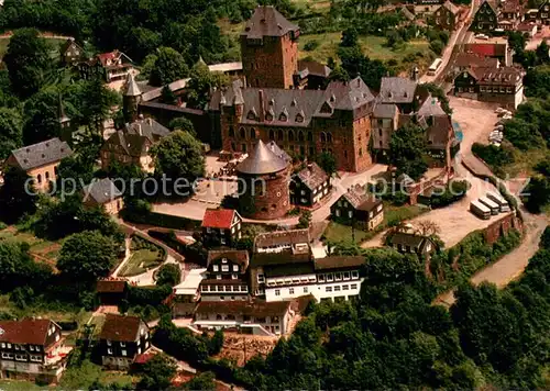 AK / Ansichtskarte Burg_Wupper Schloss Burg Fliegeraufnahme Burg Wupper