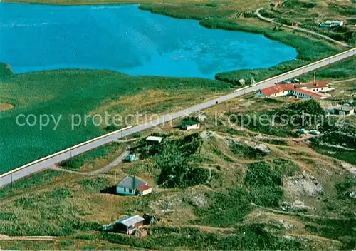 AK / Ansichtskarte Skodbjerge Holmsland Duene Fliegeraufnahme Skodbjerge