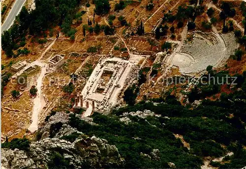 AK / Ansichtskarte Delfi_Delphi Fliegeraufnahme Ansicht der Phedriades Seite Delfi Delphi