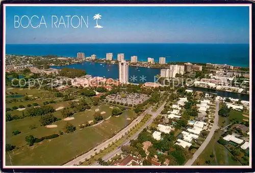 AK / Ansichtskarte Boca_Raton_Florida Fliegeraufnahme Boca Raton Hotel 