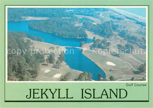 AK / Ansichtskarte Jekyll_Island_Georgia Fliegeraufnahme Largest Gulf Resort 