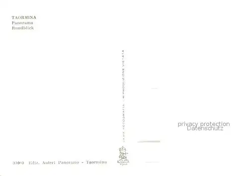 AK / Ansichtskarte Taormina_Sicilia Rundblick 