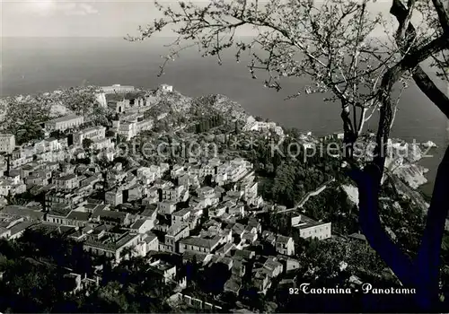 AK / Ansichtskarte Taormina_Sicilia Panorama 