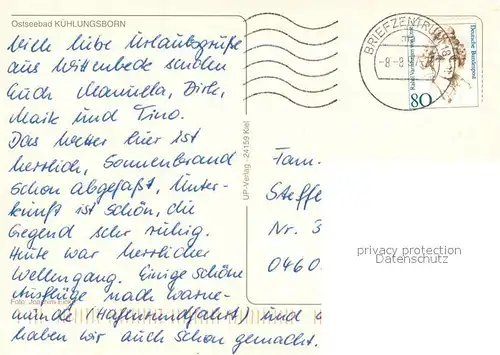 AK / Ansichtskarte Kuehlungsborn_Ostseebad Fliegeraufnahme Panorama Kuehlungsborn_Ostseebad