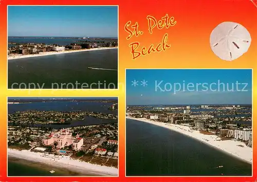 AK / Ansichtskarte St_Pete_Beach_Florida Fliegeraufnahme Panorama 