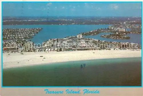 AK / Ansichtskarte Treasure_Island_Florida Fliegeraufnahme  