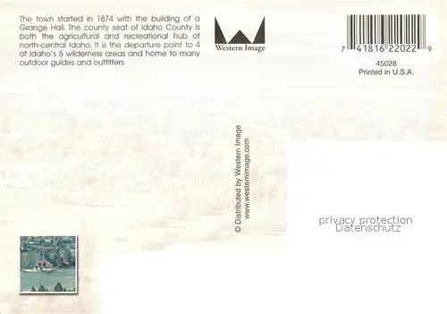 AK / Ansichtskarte Grangeville Teilansicht Grangeville