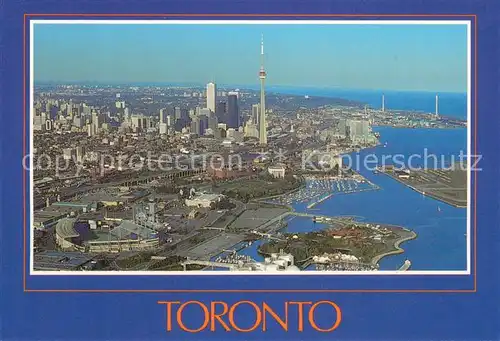 AK / Ansichtskarte Toronto_Canada Fliegeraufnahme Toronto Canada