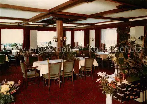 AK / Ansichtskarte Kniebis_Freudenstadt Cafe Guenter Hotel Garni Kniebis_Freudenstadt