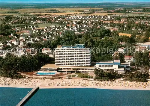 AK / Ansichtskarte Timmendorfer_Strand Ostseeheilbad Fliegeraufnahme Timmendorfer_Strand