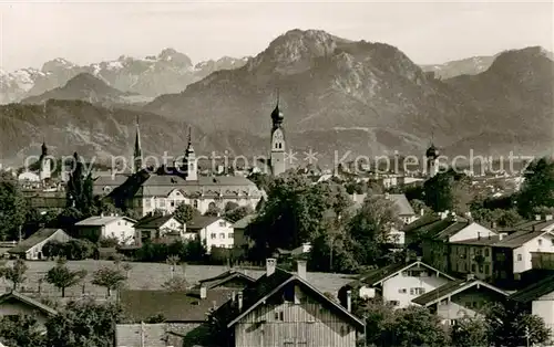 AK / Ansichtskarte Rosenheim_Bayern mit Wildem Kaiser Rosenheim Bayern