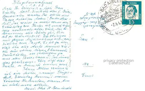 AK / Ansichtskarte Bad_Aibling Kirche Bad_Aibling