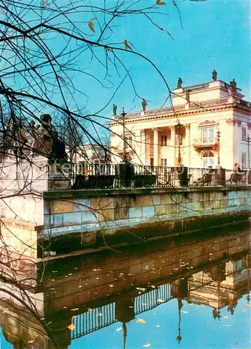 AK / Ansichtskarte Warszawa Palac w Lazienkach fasada poludniowa Warszawa