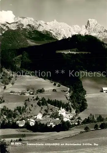 AK / Ansichtskarte Annaberg Lungoetz Gesamtansicht m. Bischofsmuetze Annaberg Lungoetz