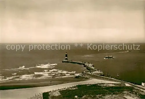 AK / Ansichtskarte Rostock Warnemuende Meersicht 