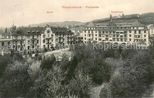 AK / Ansichtskarte Zuerich_ZH Theodosianum Privatspital Klinik Sanatorium Zuerich_ZH