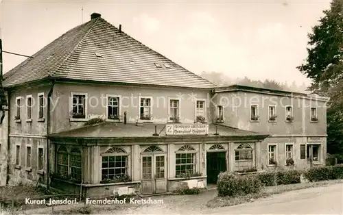 AK / Ansichtskarte Jonsdorf Fremdenhof Kretscham Jonsdorf