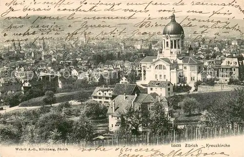 AK / Ansichtskarte Kilchberg__ZH Kreuzkirche 