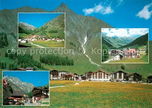 AK / Ansichtskarte Samnaun Compatsch Teilansichten Samnaun Compatsch