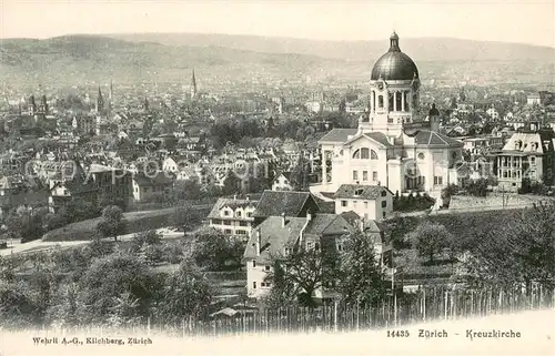 AK / Ansichtskarte Kilchberg__ZH Kreuzkirche 