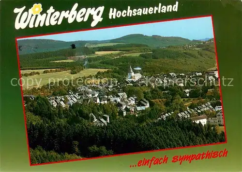 AK / Ansichtskarte Winterberg_Hochsauerland Gesamtansicht Winterberg_Hochsauerland