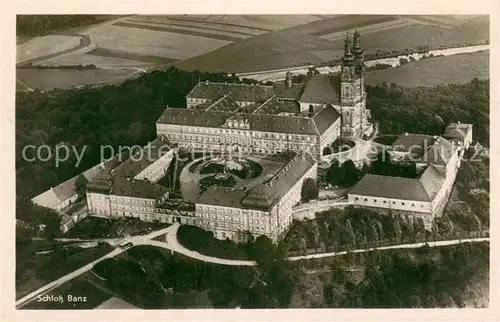 AK / Ansichtskarte Bad_Staffelstein Fliegeraufnahme Schloss Banz Bad_Staffelstein