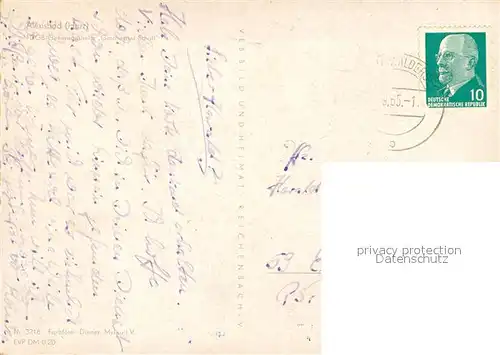 AK / Ansichtskarte Alexisbad_Harz FDGB Genesungsheim Geschwister Scholl Alexisbad_Harz