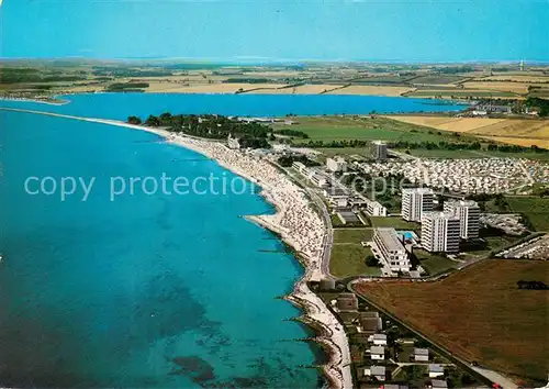 AK / Ansichtskarte Grossenbrode_Ostseebad Fliegeraufnahme Appart Hotel Miramar Grossenbrode_Ostseebad