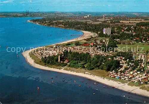 AK / Ansichtskarte Neustadt_Holstein Fliegeraufnahme Panorama Neustadt_Holstein