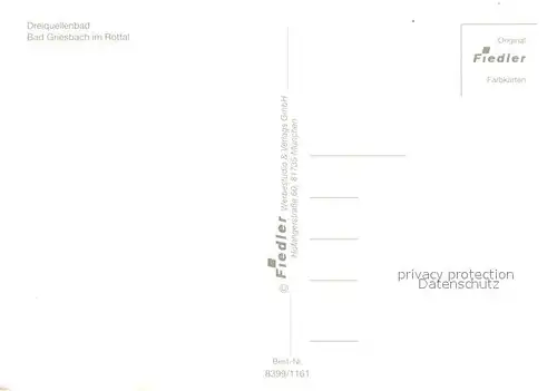 AK / Ansichtskarte Bad_Griesbach_Rottal Fliegeraufnahme Dreiquellenbad Bad_Griesbach_Rottal