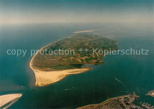AK / Ansichtskarte Texel_NL Fliegeraufnahme Panorama Gesamtansicht 
