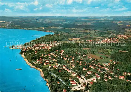 AK / Ansichtskarte Unteruhldingen_Bodensee Fliegeraufnahme 
