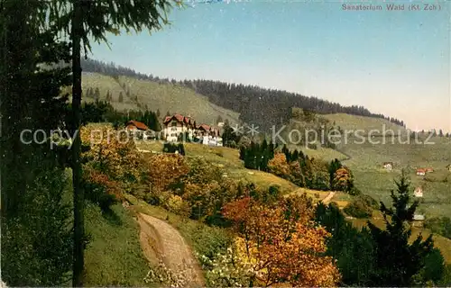 AK / Ansichtskarte Wald_ZH Sanatorium Wald Wald_ZH