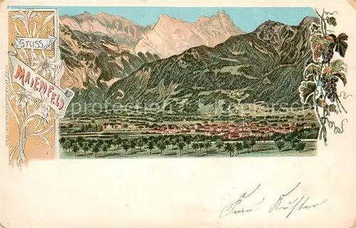 AK / Ansichtskarte Maienfeld_GR Gesamtansicht 
