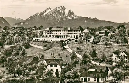 AK / Ansichtskarte Weggis_Vierwaldstaettersee Ferienheim VSK Weggis_Vierwaldstaettersee