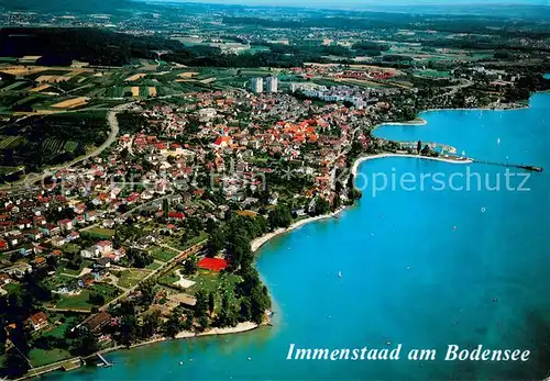 AK / Ansichtskarte Immenstaad_Bodensee Fliegeraufnahme Immenstaad_Bodensee